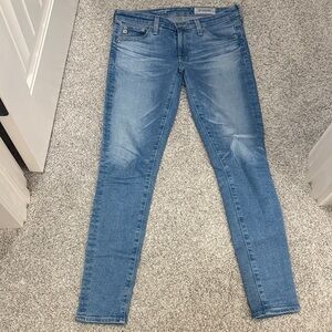 AG Adriano Goldschmied Light Blue Denim Jeans